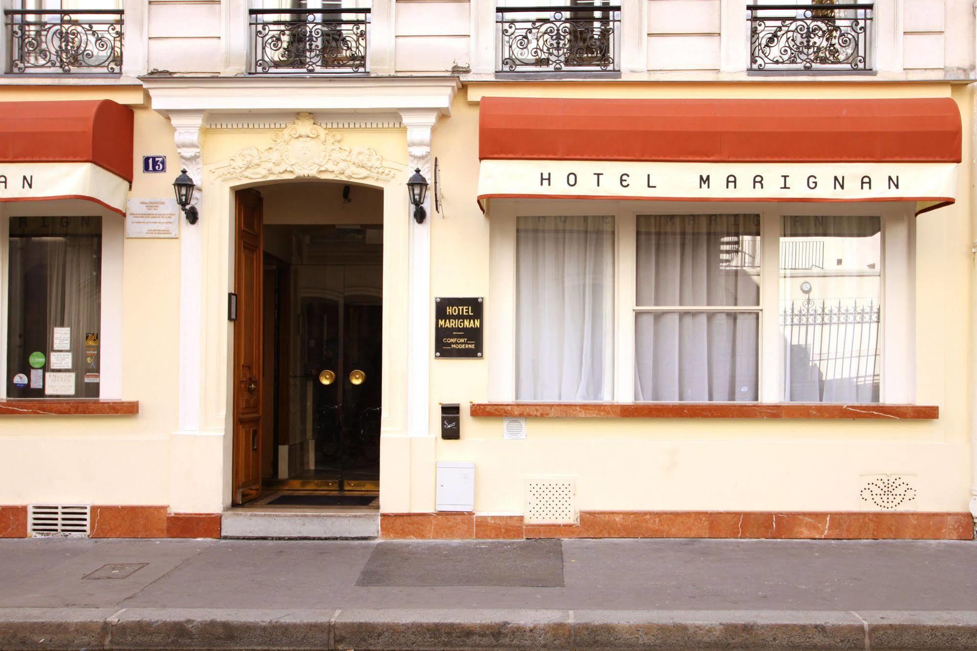 Hotel Marignan Paris Eksteriør billede